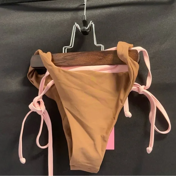 Brown and Pink Bikini Set - Picture 6 of 6